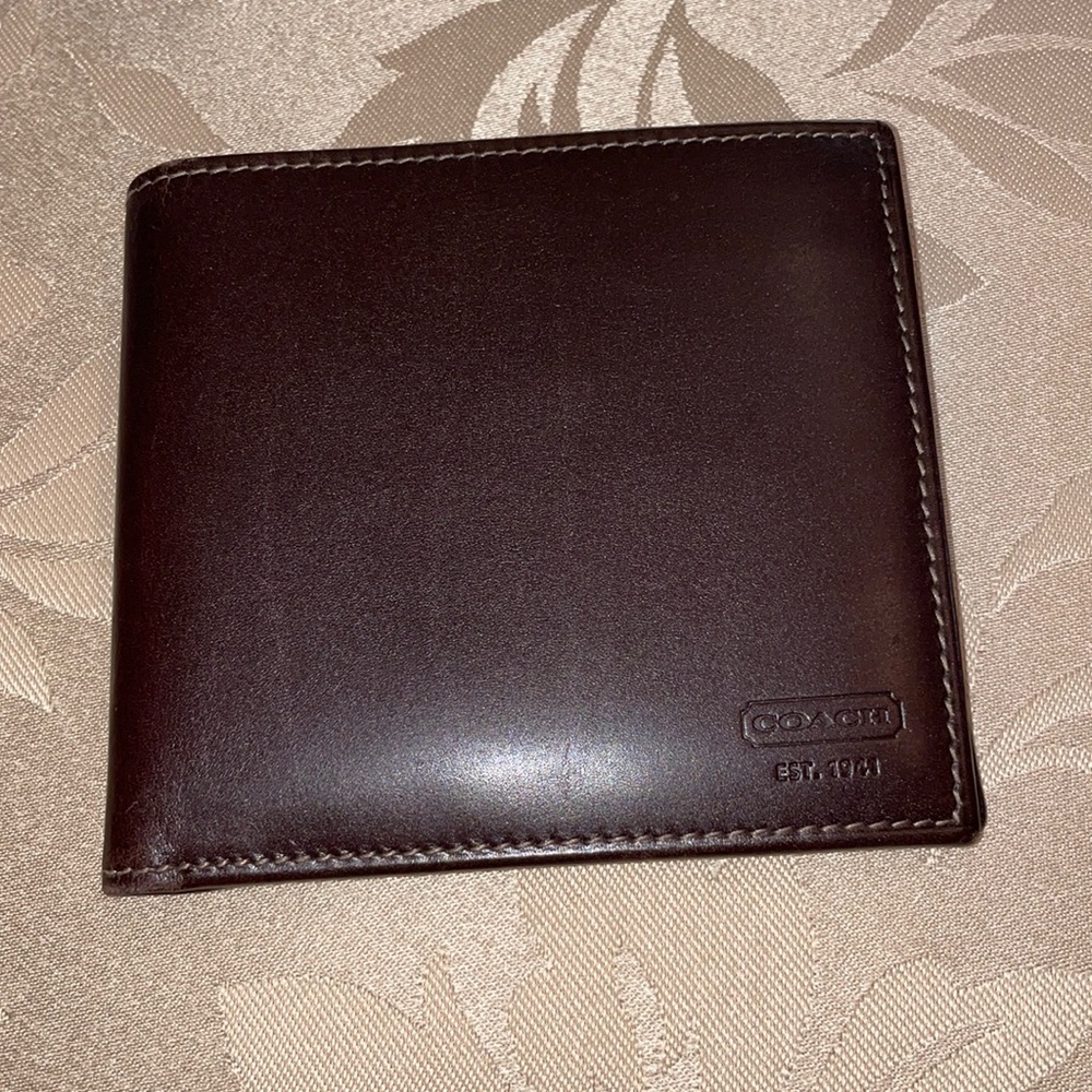 Vintage Coach Water Buffalo Mens Wallet